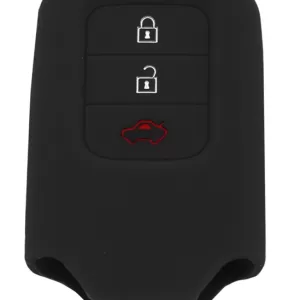 Θήκη κλειδιού για αυτοκίνητα Honda 1014-01, εύκαμπτη, μαύρη