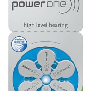 POWER ONE μπαταρίες ακουστικών βαρηκοΐας P675, mercury free, 1.45V, 6τμχ