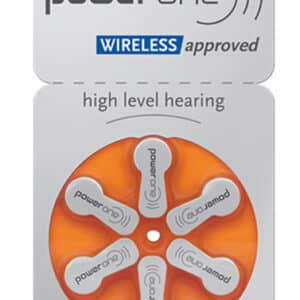 POWER ONE μπαταρίες ακουστικών βαρηκοΐας P13, mercury free, 1.45V, 6τμχ