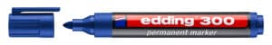 EDDING ανεξίτηλος μαρκαδόρος 300, 1.5-3mm, επαναγεμιζόμενος, μπλε