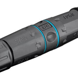 GOOBAY αδιάβροχος σύνδεσμος RJ45 Cat 6A 44416, IP68, μαύρο