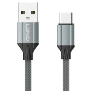 LDNIO καλώδιο USB-C σε USB LS441, 2.4A, 1m, γκρι