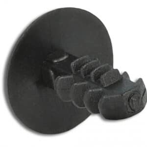 DELOCK Πλαστική τάπα 60188 για κάλυψη οπών, 8.7x9.6mm, μαύρη, 10τμχ