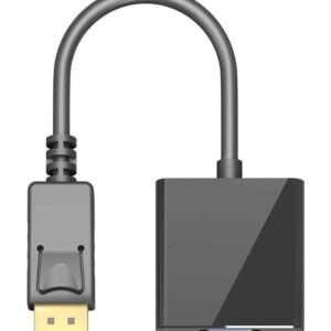 GOOBAY καλώδιο DisplayPort σε VGA 60606, 1080p, 0.15m, μαύρο