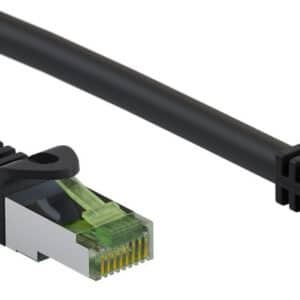 GOOBAY καλώδιο δικτύου 61098, CAT 8.1 S/FTP, copper, LSZH, 10m, μαύρο