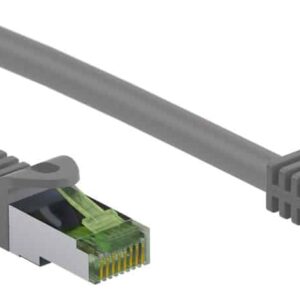 GOOBAY καλώδιο δικτύου 61114, CAT 8.1 S/FTP, copper, GHMT, 0.50m, γκρι