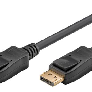 GOOBAY καλώδιο DisplayPort 61698, 8K/60Hz, 32.4 Gbps, 3m, μαύρο
