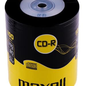 MAXELL CD-R 624037, 700ΜΒ, 80min, 52x speed, spindle pack 100τμχ