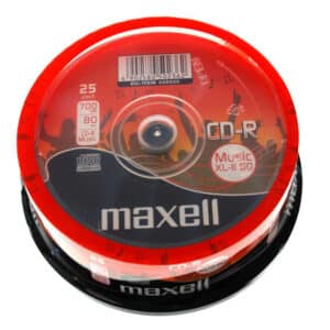 MAXELL CD-R music XL-II 80min/700MB, cake box 25τμχ