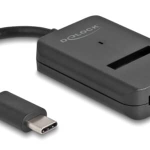 DELOCK αντάπτορας USB-C σε M.2 NVMe PCIe/SATA SSD 64198, 10Gbps