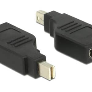 DELOCK αντάπτορας mini DisplayPort σε DisplayPort 65626, 4K, 90°