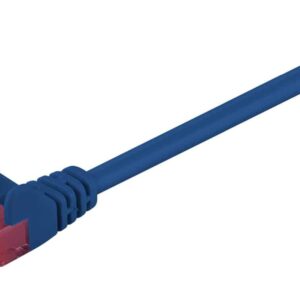 GΟOBAY καλώδιο δικτύου 68432, CAT 6 U/UTP, CCA, PVC, 0.5m, μπλε