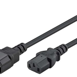 GOOBAY καλώδιο προέκτασης τροφοδοσίας 68602, 0.75mm², 1.5m, μαύρο