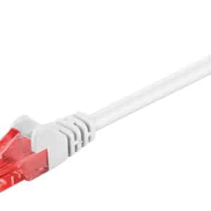 GOOBAY καλώδιο δικτύου 68636, CAT 6 U/UTP, CCA, 3m, λευκό