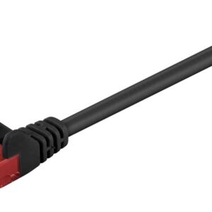 GΟOBAY καλώδιο δικτύου 68677, CAT 6 U/UTP, CCA, PVC, 1m, μαύρο