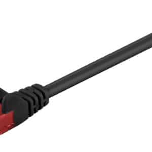GOOBAY καλώδιο δικτύου 68680, CAT 6 U/UTP, CCA, 2m, μαύρο
