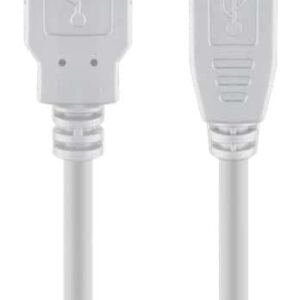 GOOBAY καλώδιο USB σε USB Type B 68712, 1.8m, 480Mbps, γκρι
