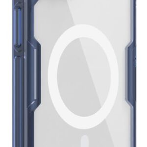 NILLKIN θήκη Nature Pro Magnetic για iPhone 14 Plus, μπλε & διάφανη
