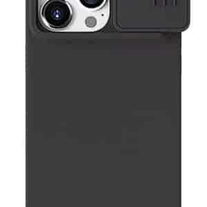 NILLKIN θήκη CamShield Silky Magnetic Silicone για iPhone 15 Pro, μαύρη