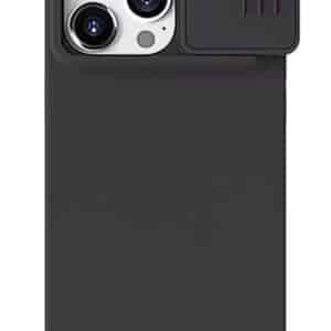 NILLKIN θήκη CamShield Silky Magnetic Silicone, iPhone 15 Pro Max, μαύρη