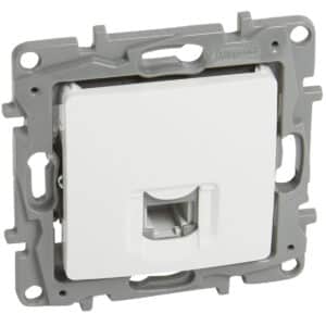 LEGRAND πρίζα RJ11 764569, λευκή