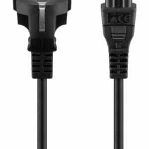 GOOBAY καλώδιο τροφοδοσίας 93586, 0.75mm², 1.8m, μαύρο