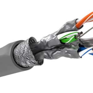 GOOBAY καλώδιο δικτύου 93954, CAT 6 S/FTP (PiMF), CCA, 100m, γκρι