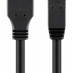 GOOBAY καλώδιο USB 3.0 SuperSpeed σε USB Type B 96119, 5m, μαύρο