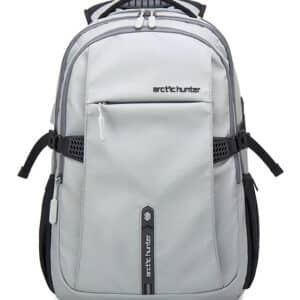 ARCTIC HUNTER τσάντα πλάτης B00388 με θήκη laptop 15.6", USB, 27L, γκρι