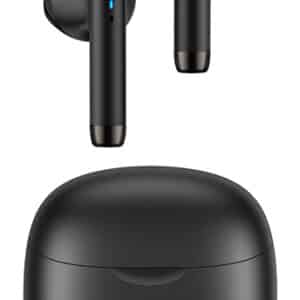 USAMS earphones IA04 με θήκη φόρτισης, True Wireless, Φ13mm, μαύρα