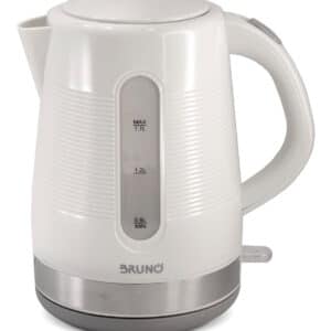 BRUNO βραστήρας νερού BRN-0142, 1.7L, 2200W, λευκό-γκρι
