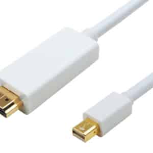 POWERTECH καλώδιο Mini DisplayPort σε HDMI CAB-DP011, 2m, λευκό