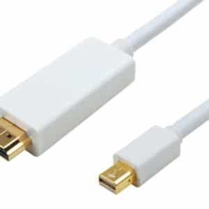 POWERTECH καλώδιο Mini DisplayPort σε HDMI CAB-DP012, 3m, λευκό