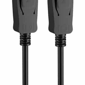 POWERTECH καλώδιο DisplayPort 1.2 CAB-DP045, 4K/60Hz, copper, 2m, μαύρο
