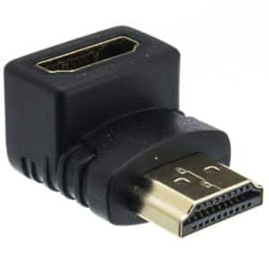 POWERTECH αντάπτορας HDMI CAB-H034, γωνιακός 90°, μαύρος