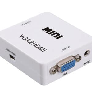 POWERTECH Video Converter VGA & 3.5mm Audio σε HDMI CAB-H107, Full HD