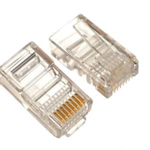 POWERTECH βύσμα RJ45 Cat 5e CAB-N087, 8p8cs , no metal, 50τμχ