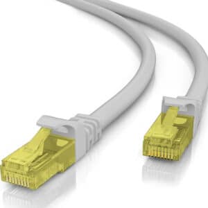 POWERTECH καλώδιο δικτύου CAB-N261, Cat 5e U/UTP, copper, 0.25m, γκρι