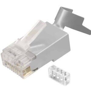 POWERTECH βύσμα RJ45 Cat 6a CAB-N286, copper, open type, 1.2mm, 10τμχ