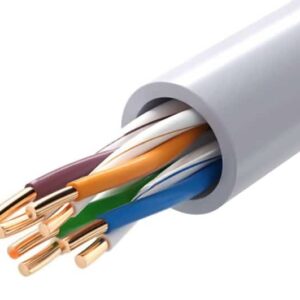 POWERTECH καλώδιο δικτύου CAB-N287, Cat 5e U/UTP, CCA, 26AWG, 100m, γκρι