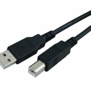 POWERTECH καλώδιο USB σε USB Type Β CAB-U050, copper, 3m, μαύρο