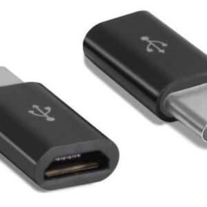 POWERTECH αντάπτορας USB-C σε Micro USB θηλυκό CAB-UC043, longer tip