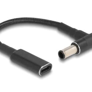 POWERTECH αντάπτορας τροφοδοσίας laptop CAB-UC065, USB-C σε Sony 6.0x4.3mm, μαύρος