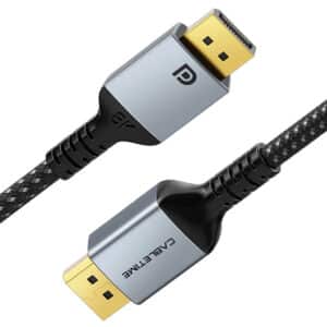 CABLETIME καλώδιο DisplayPort CT-DP8K, 32.4Gbps, 8K/60Hz, 3m, μαύρο