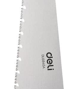 DELI πριόνι ξύλου DL6845A με εργονομική λαβή, 450mm, κίτρινο