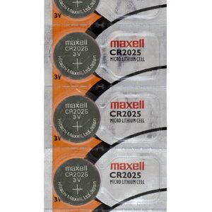 MAXELL Μπαταρία λιθίου CR2025, 3v, 5τμχ