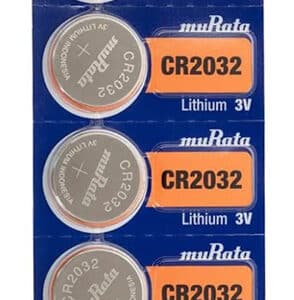 MURATA Μπαταρία λιθίου CR2032, 3V, 5τμχ