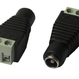 FOLKSAFE βύσμα τροφοδοσίας DC θηλυκό DCFC, 5.5x2.1mm, σε κλέμα, 5τμχ