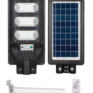 POWERTECH LED ηλιακός προβολέας HLL-0127 χειριστήριο, PIR 150W, 10000mAh