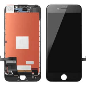 TW INCELL LCD ILCD-007 για iPhone 7, camera-sensor ring, earmesh, μαύρη
